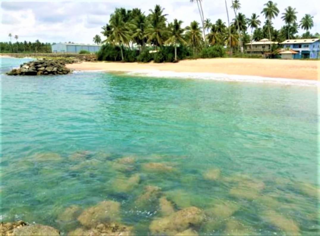 Sea Shell Villa Hikkaduwa 2 Separate Cabanas Ocean Front Villa Kültér fotó